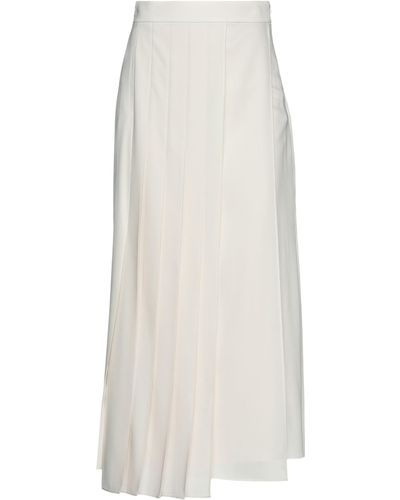Brunello Cucinelli Long Skirt - White