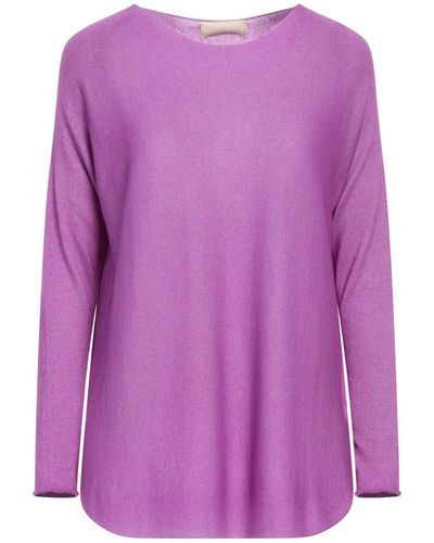120% Lino Sweater - Purple
