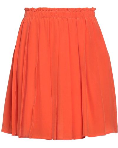 Attic And Barn Mini Skirt - Orange