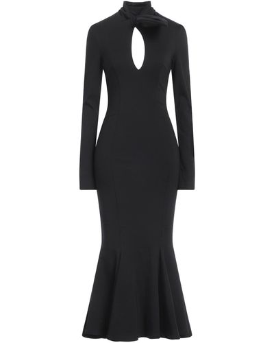 The Attico Maxi Dress - Black