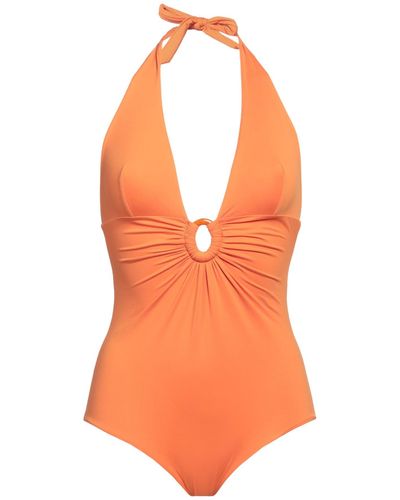 Fisico One-piece Swimsuit - Orange