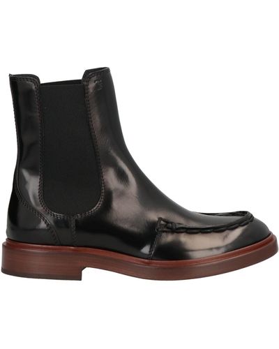 Tod's Ankle Boots Soft Leather - Black