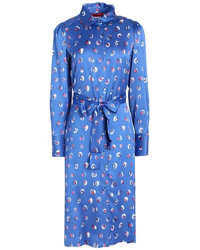 MAX&Co. Robe midi - Bleu