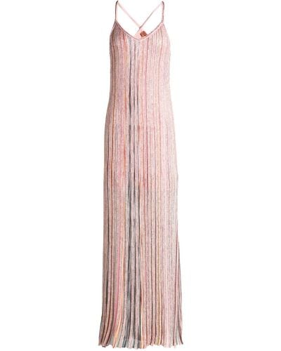 Missoni Maxi Dress - Pink