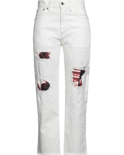 Just Cavalli Pantalon en jean - Blanc