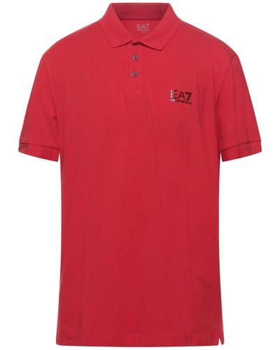 EA7 Polo Shirt - Red