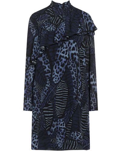 Class Roberto Cavalli Mini Dress - Blue