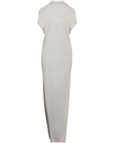 Rick Owens Vestito Lungo - Bianco