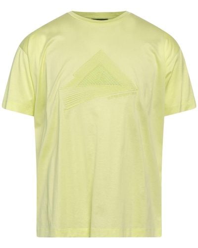 Emporio Armani T-Shirt Cotton - Yellow