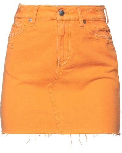 ViCOLO Denim Skirt - Orange