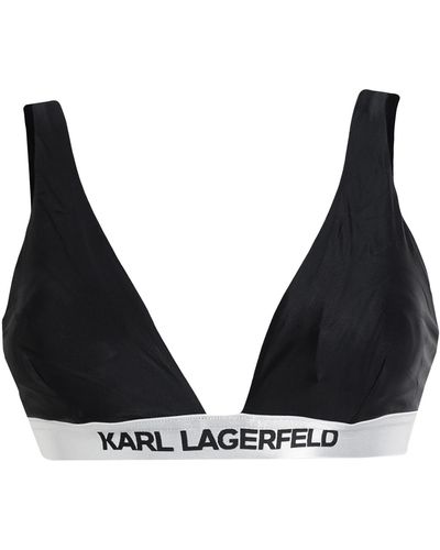 Karl Lagerfeld Top Bikini - Nero