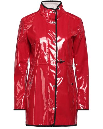 Fay Manteau long et trench - Rouge