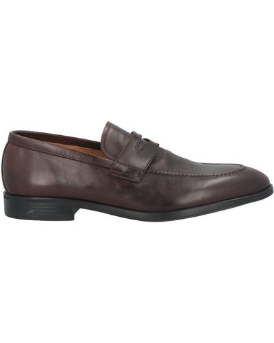 Campanile Dark Loafers Leather - Gray