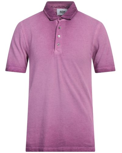 Alpha Studio Polo Shirt - Pink