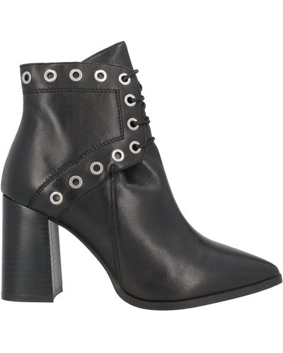 CafeNoir Ankle Boots - Black