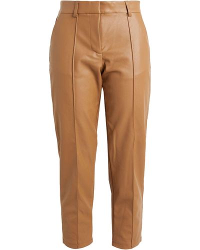 Vila Cropped Trousers - Natural