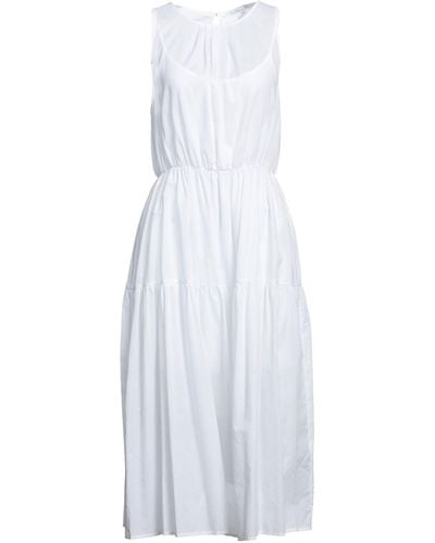Patrizia Pepe Midi Dress - White