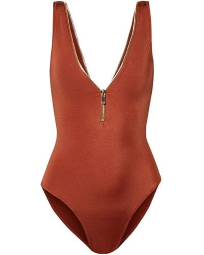 OYE Swimwear One-piece Swimsuit - Red
