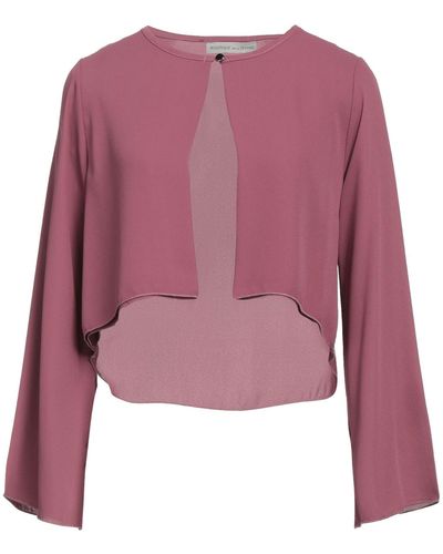 Boutique De La Femme Mauve Blazer Polyester - Purple