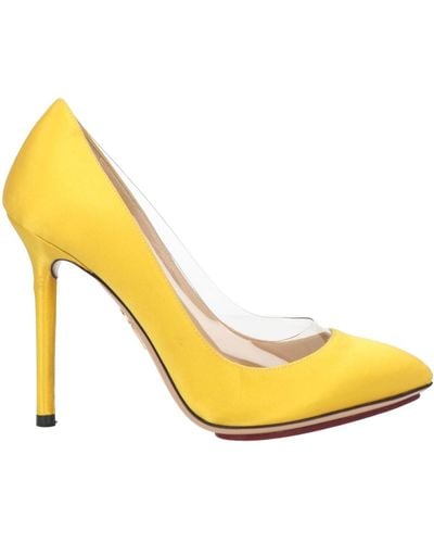 Charlotte Olympia Court Shoes - Metallic