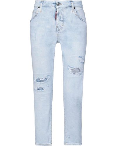 DSquared² Cropped Jeans - Blu
