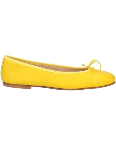 PROSPERINE® Ballet Flats Leather - Yellow