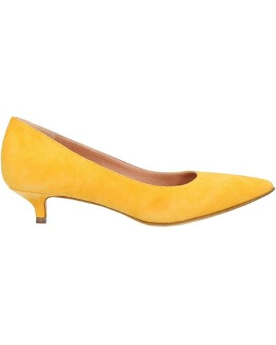 Fauzian Jeunesse Court Shoes - Yellow