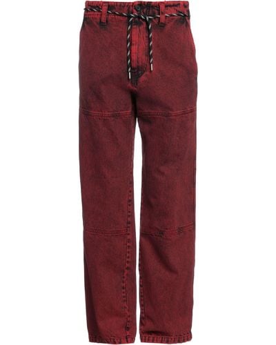 Just Cavalli Pantalon en jean - Rouge