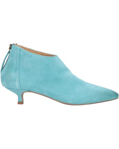 Parisienne Ankle Boots - Blue