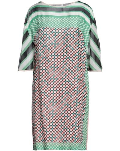 Pianurastudio Mini-Kleid - Grün