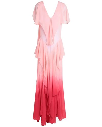 The Attico Maxi Dress Silk - Pink
