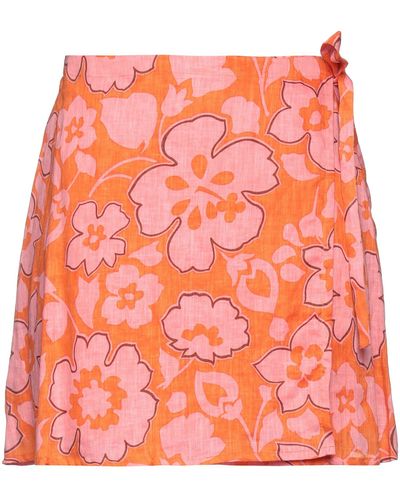 Faithfull The Brand Mini Skirt - Orange