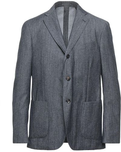 Fedeli Suit Jacket - Blue