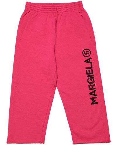 MM6 by Maison Martin Margiela Pantalon - Rouge