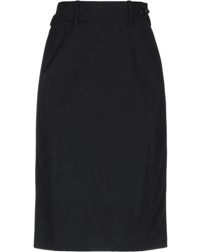 RED Valentino Midi Skirt - Black