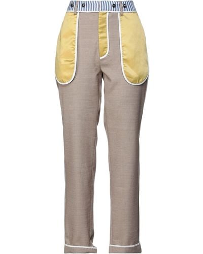 Moschino Pants Virgin Wool, Cotton - Gray