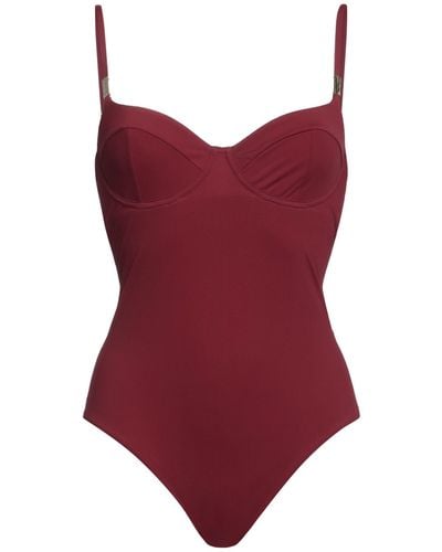 Calvin Klein One-piece Swimsuit - Red