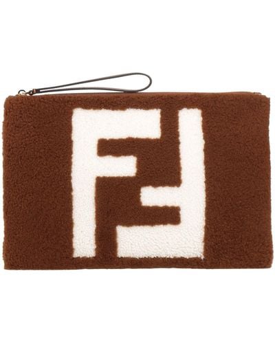 Fendi Borsa A Mano - Marrone