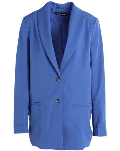 Pieces Suit Jacket - Blue
