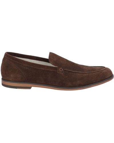 Stonefly Dark Loafers Leather - Brown