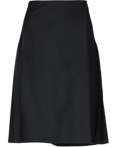 Burberry Midi Skirt - Black