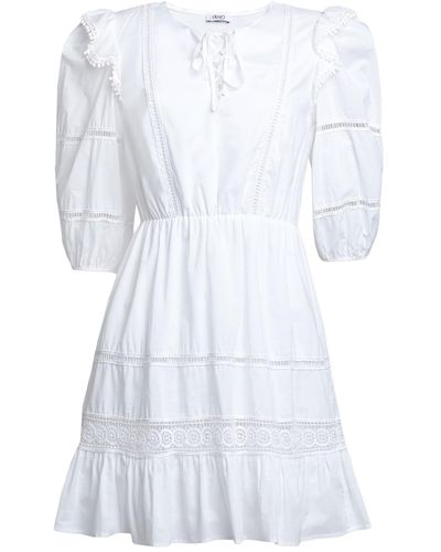 Liu Jo Short Dress - White