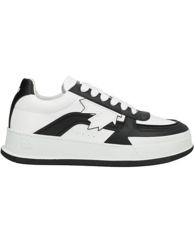 DSquared² Kanadische Sneakers aus Leder von - Weiß