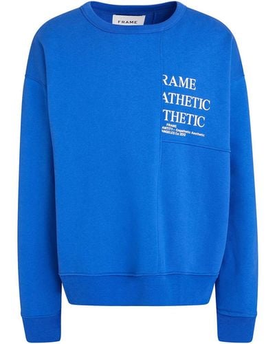FRAME Sweatshirt - Blau