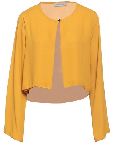 Boutique De La Femme Cardigan - Yellow