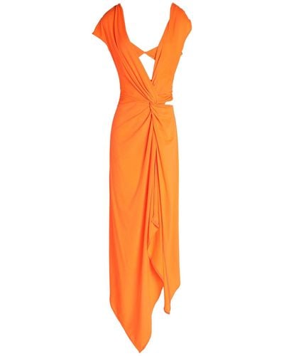 ALESSANDRO VIGILANTE Robe longue - Orange