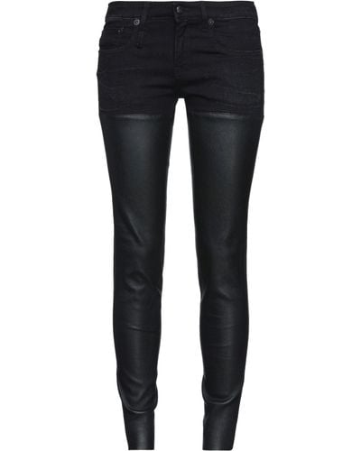 R13 Pantalon en jean - Noir