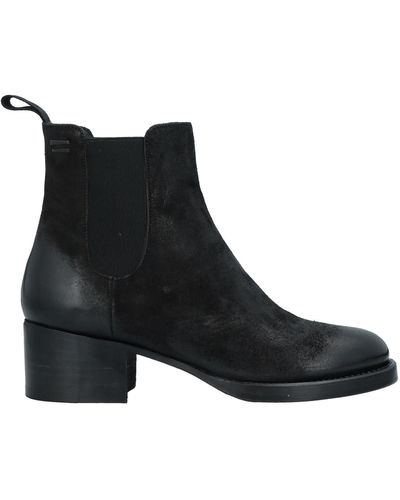 The Last Conspiracy Ankle Boots Soft Leather - Black