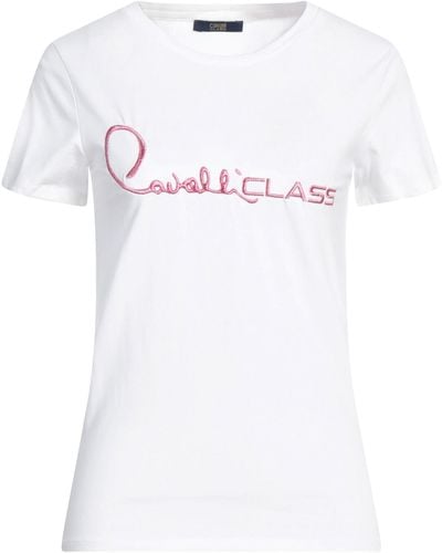 Class Roberto Cavalli Camiseta - Blanco