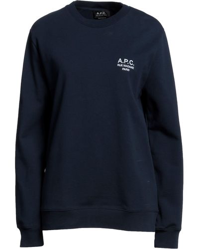 A.P.C. Sweat-shirt - Bleu